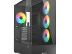 Sharkoon PC Gehäuse AK6 RGB Black ATX schwarz