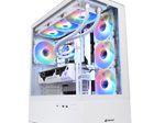 Sharkoon PC Gehäuse AK6 RGB White ATX weiß