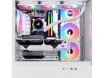 Sharkoon PC Gehäuse AK6 RGB White ATX weiß