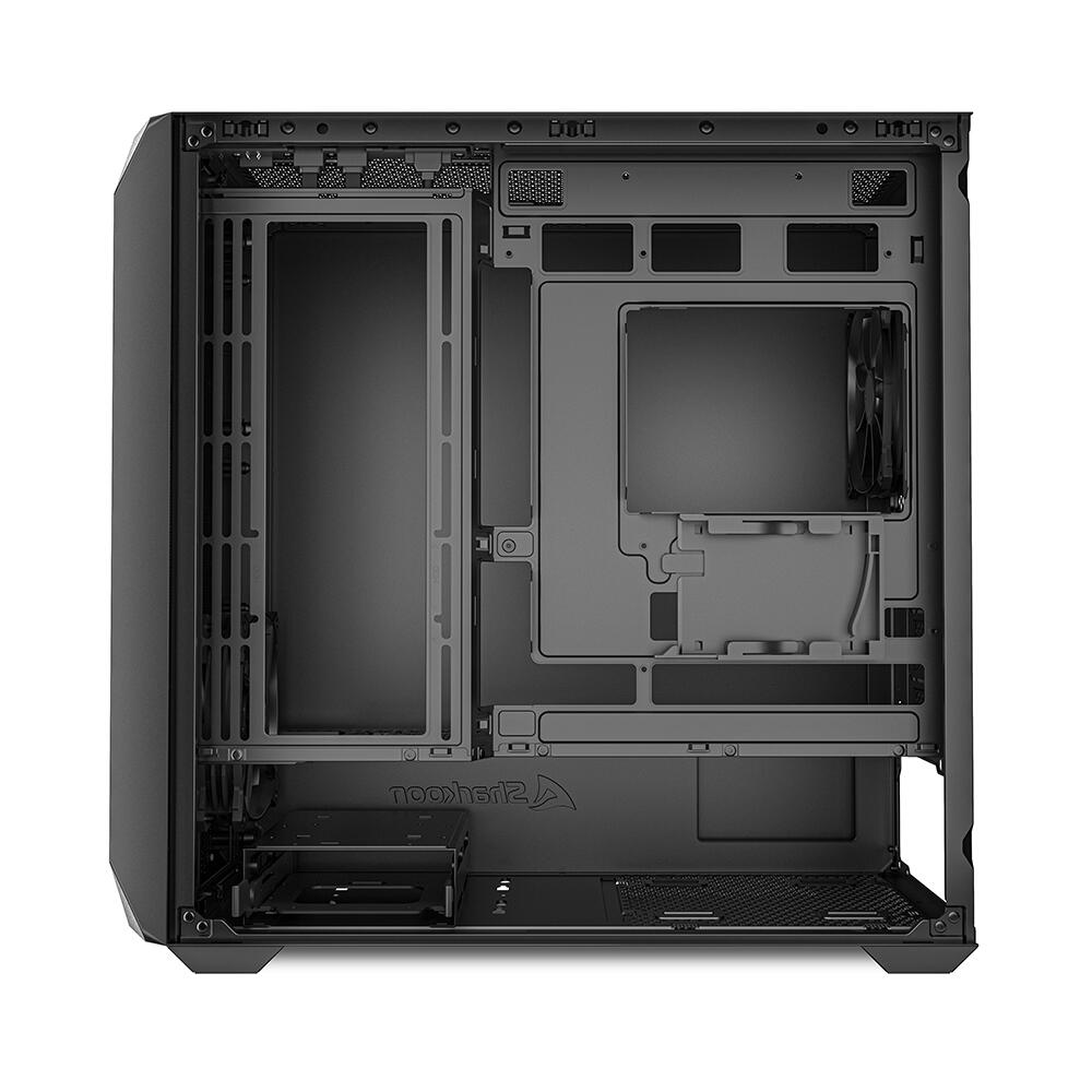 Sharkoon PC Gehäuse MK3 Black Micro-ATX schwarz