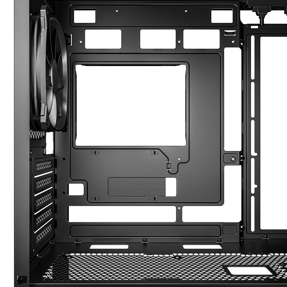 Sharkoon PC Gehäuse MK3 Black Micro-ATX schwarz