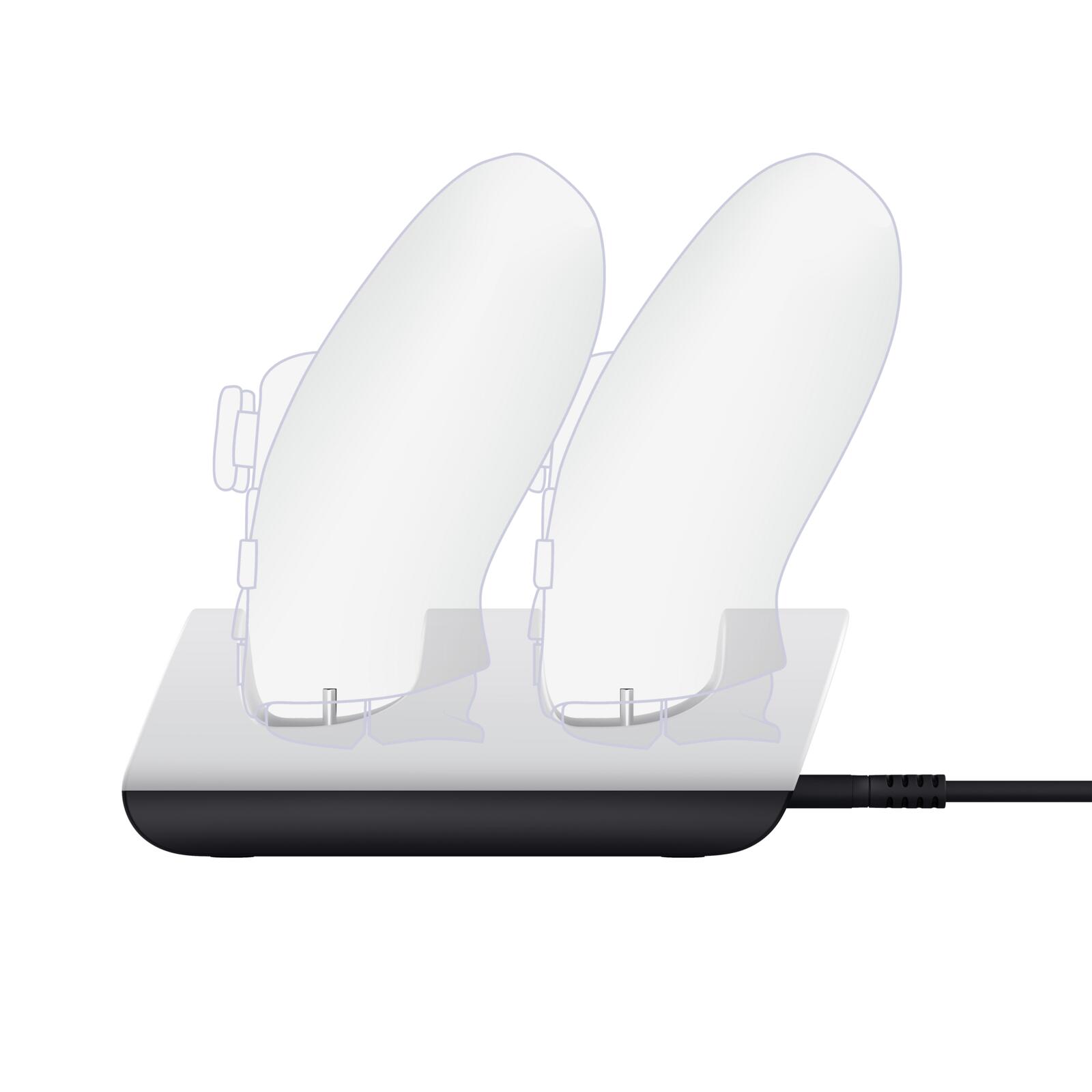 Trust Gaming GXT 254 Zweifach-Ladedock für PS5 - Weiß