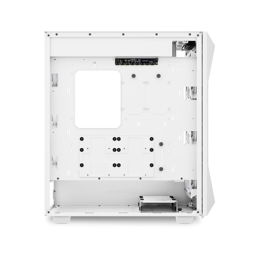 Sharkoon PC Gehäuse REV300 RGB White ATX weiß