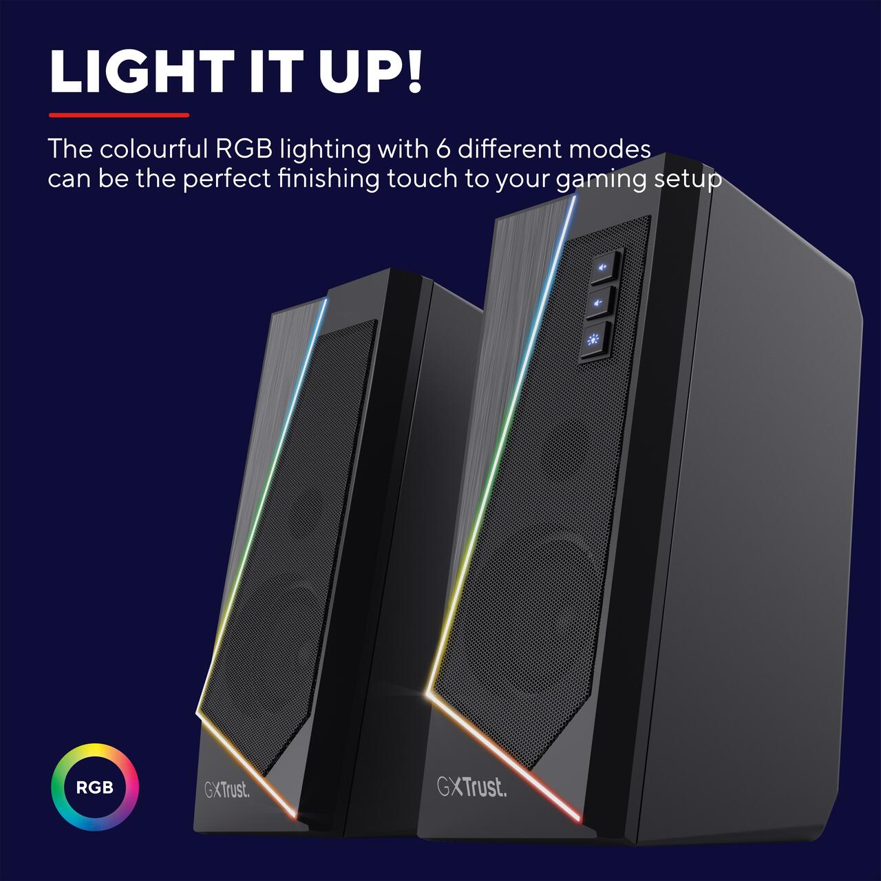Trust Gaming GXT 609 Zoxa Lautsprecherset - Schwarz