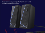 Trust Gaming GXT 609 Zoxa Lautsprecherset - Schwarz