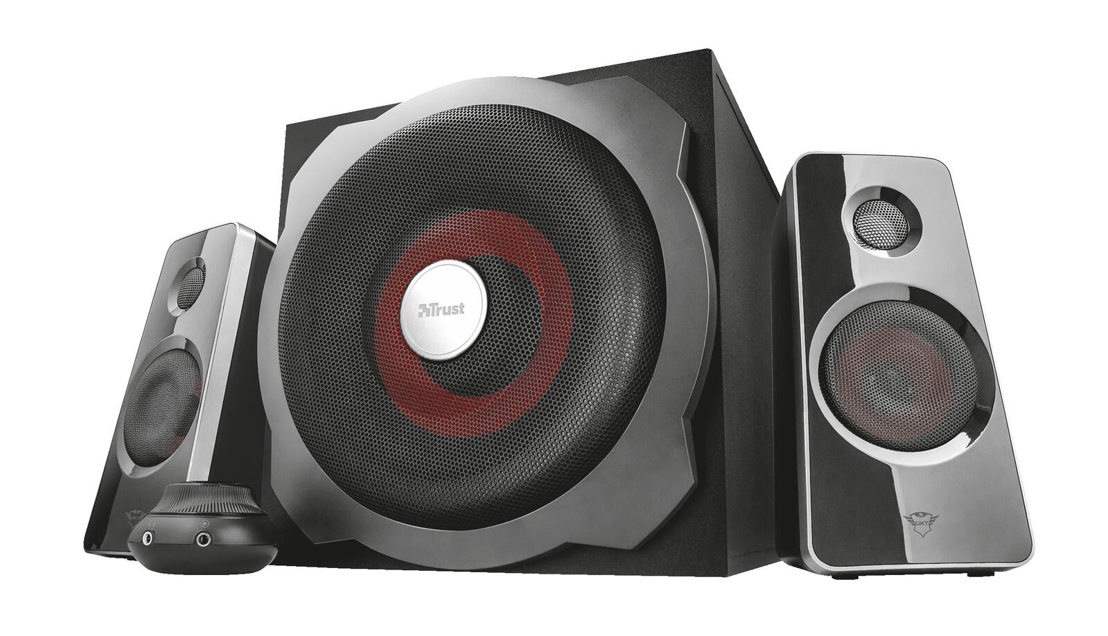 Trust Gaming GXT 38 Tytan 2.1- Lautsprecherset - Schwarz EU