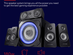 Trust Gaming GXT 658 Tytan 5.1 Surround-Lautsprechersetsystem - Schwarz EU
