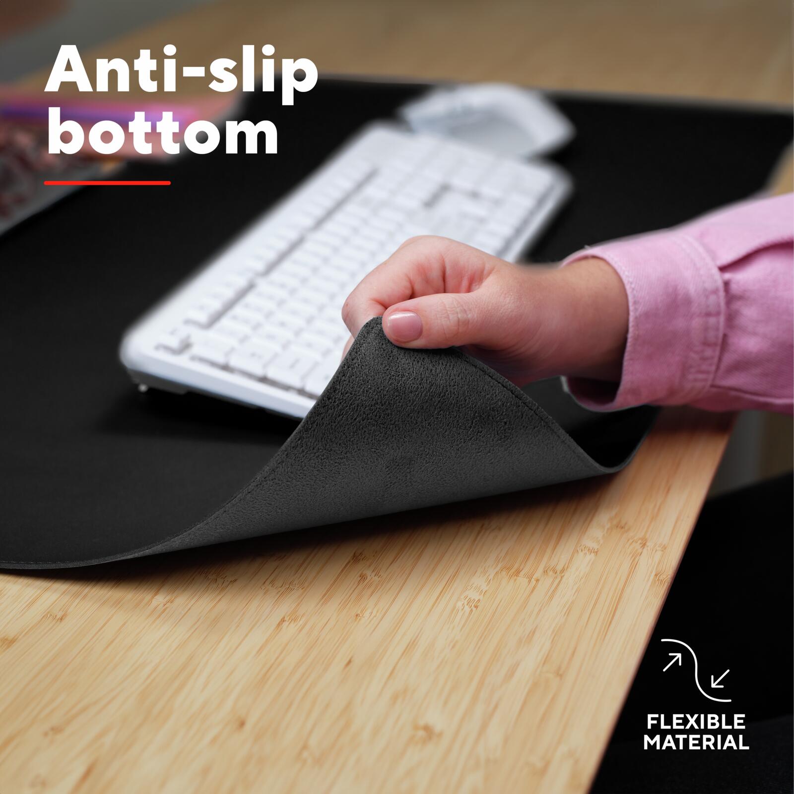 Trust Benya XXL Desk Pad - Schwarz
