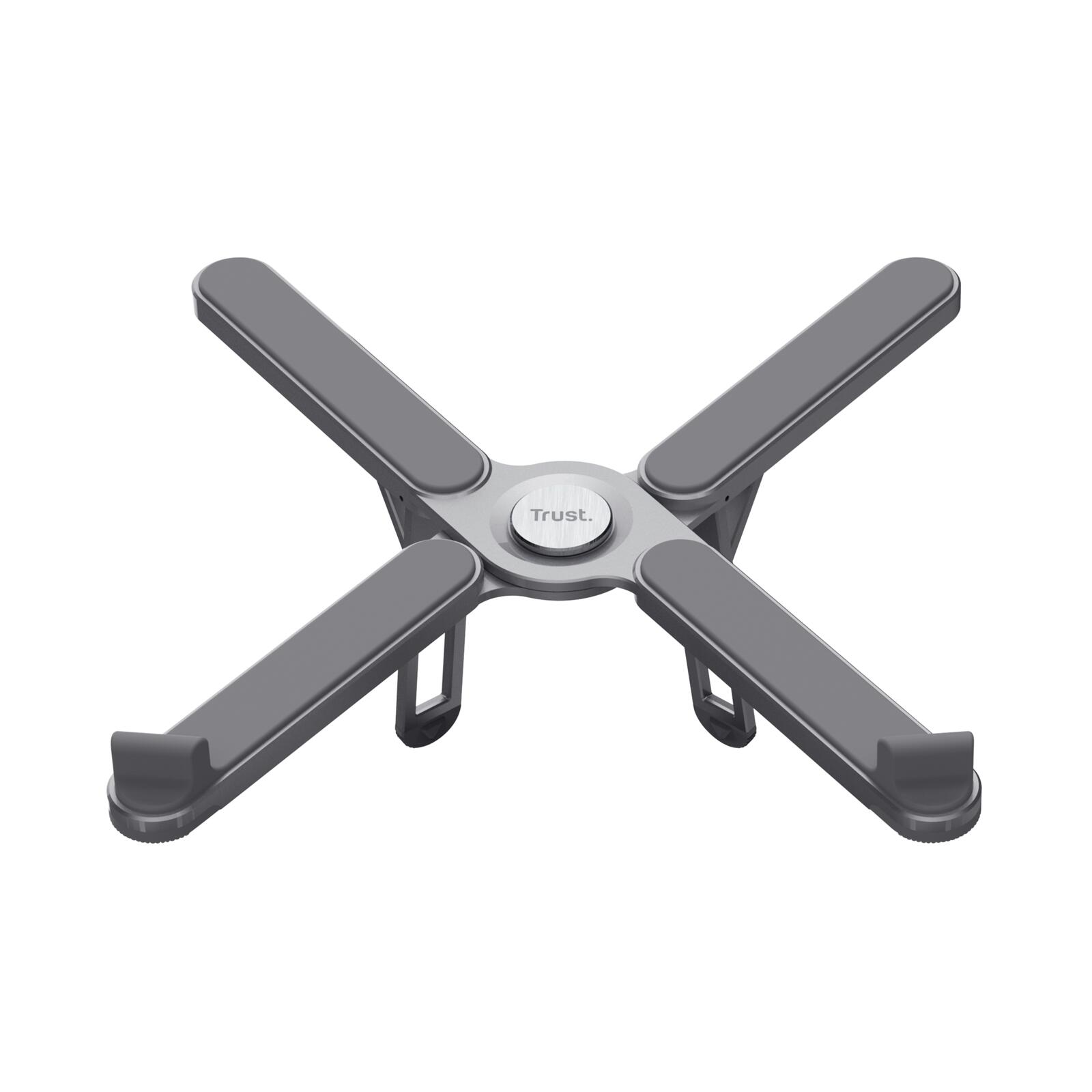 Trust Macy Klappbarer Laptop-Ständer aus Aluminium - Grau