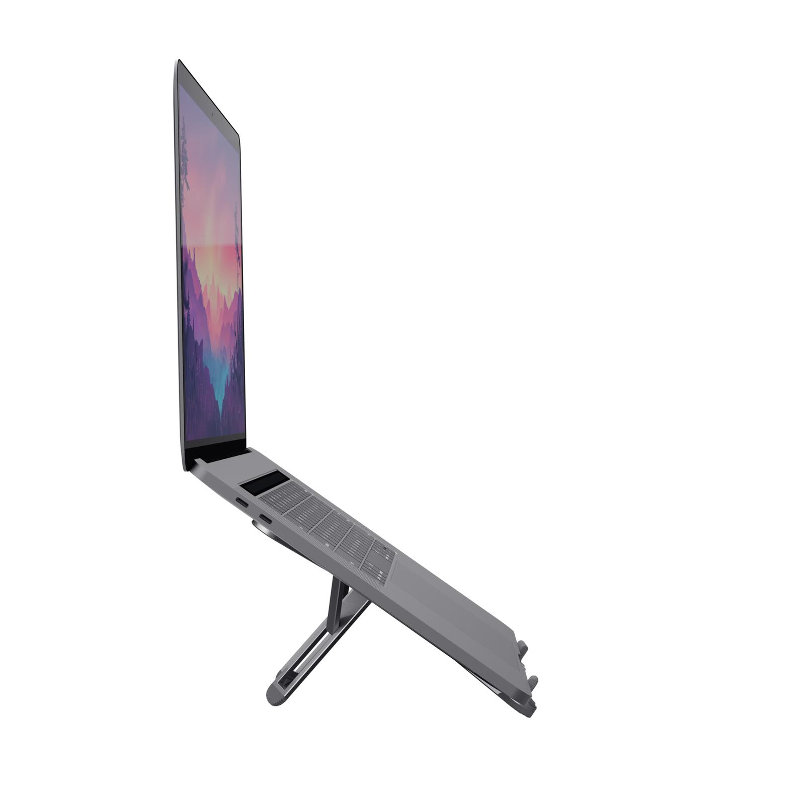 Trust Macy Klappbarer Laptop-Ständer aus Aluminium - Grau