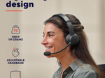Trust Ayda Drahtloses ENC-Headset - Schwarz