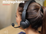 Trust Ayda Drahtloses ENC-Headset - Schwarz