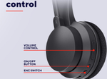 Trust Ayda Drahtloses ENC-Headset - Schwarz