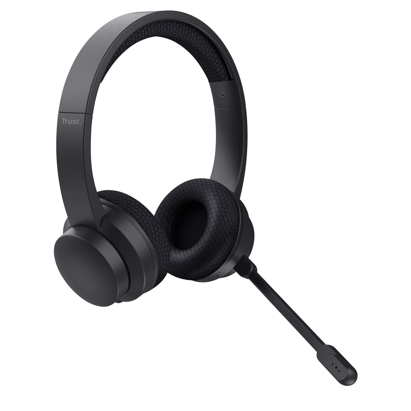 Trust Ayda Drahtloses ENC-Headset - Schwarz