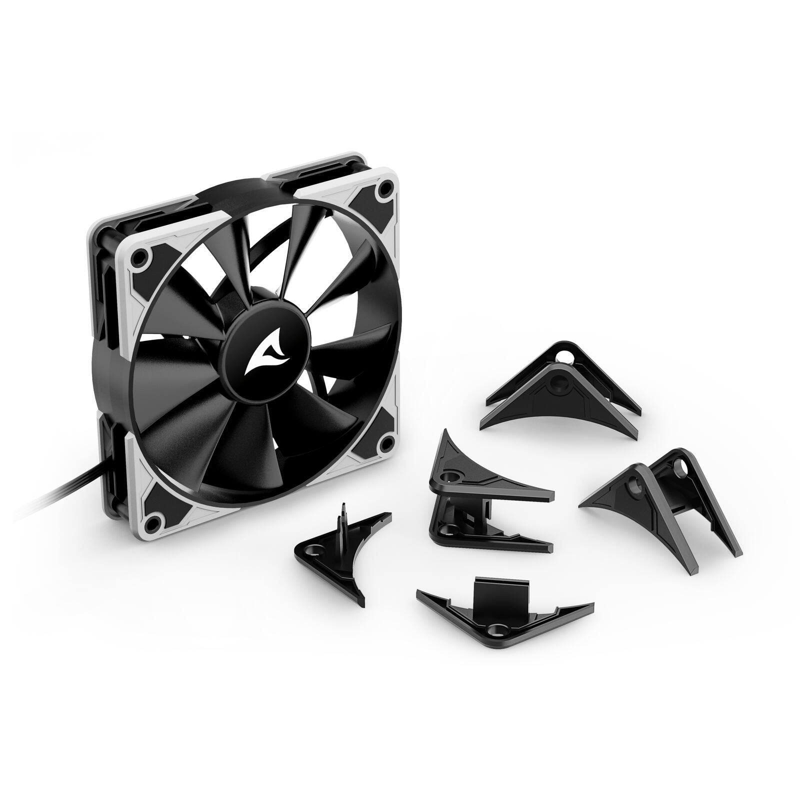 Sharkoon SilentStorm BW120 PWM Gehäuselüfter