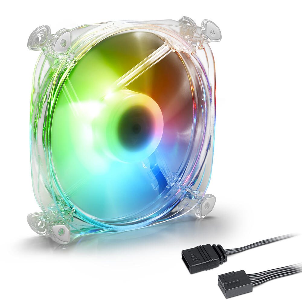 Sharkoon SHARK Disc PWM RGB-Lüfter