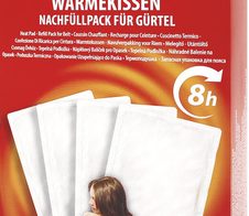 WUNDmed® Nachfüllpack Wärmegürtel weiß 4 St.