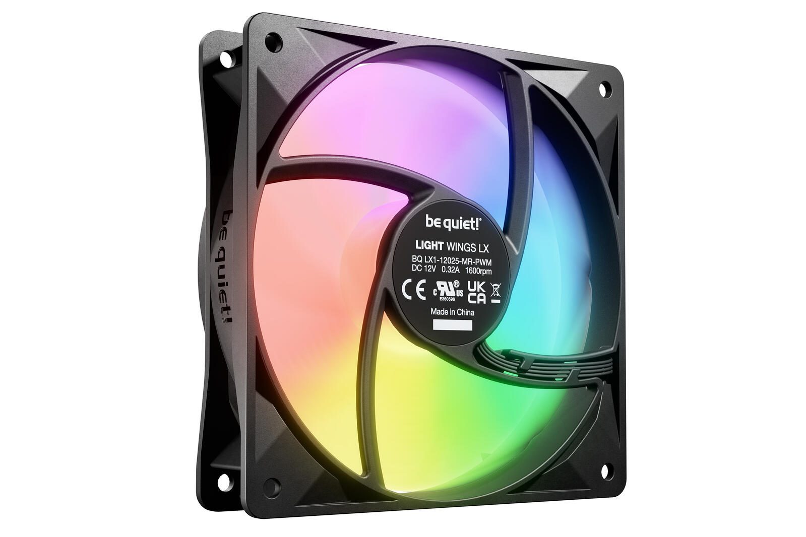 be quiet Lüfter Light Wings LX Triple Pack 120mm PWM schwarz