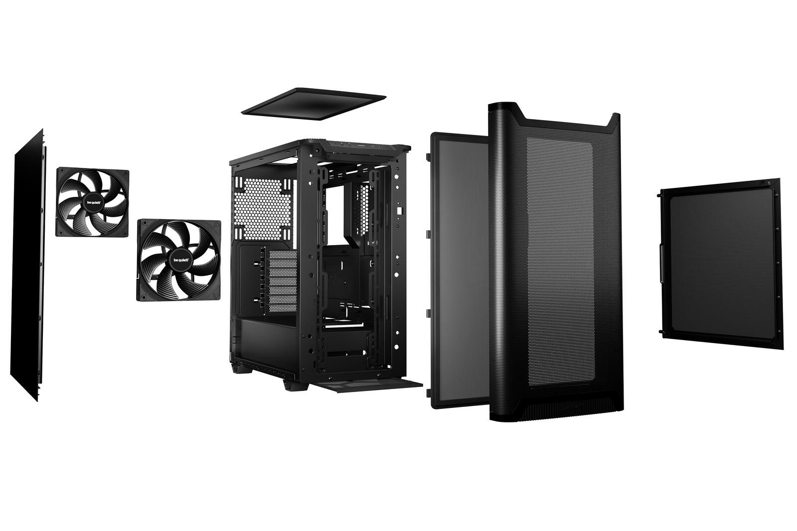 be quiet PC Gehäuse Pure Base 501 Airflow ATX schwarz