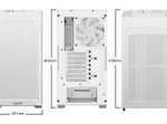 be quiet PC Gehäuse Pure Base 501 Airflow ATX weiß