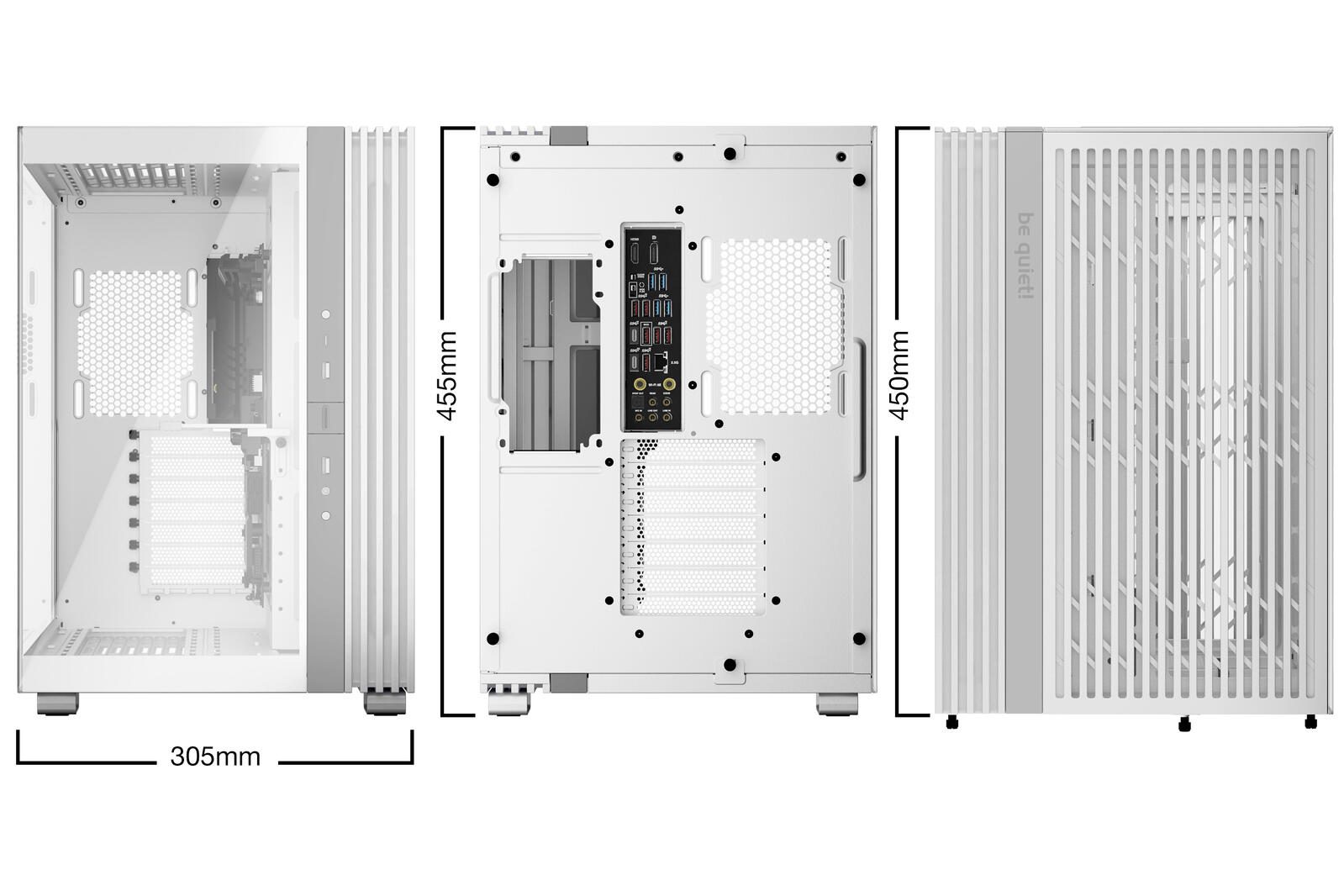 be quiet PC Gehäuse Light Base 600 DX ATX weiß