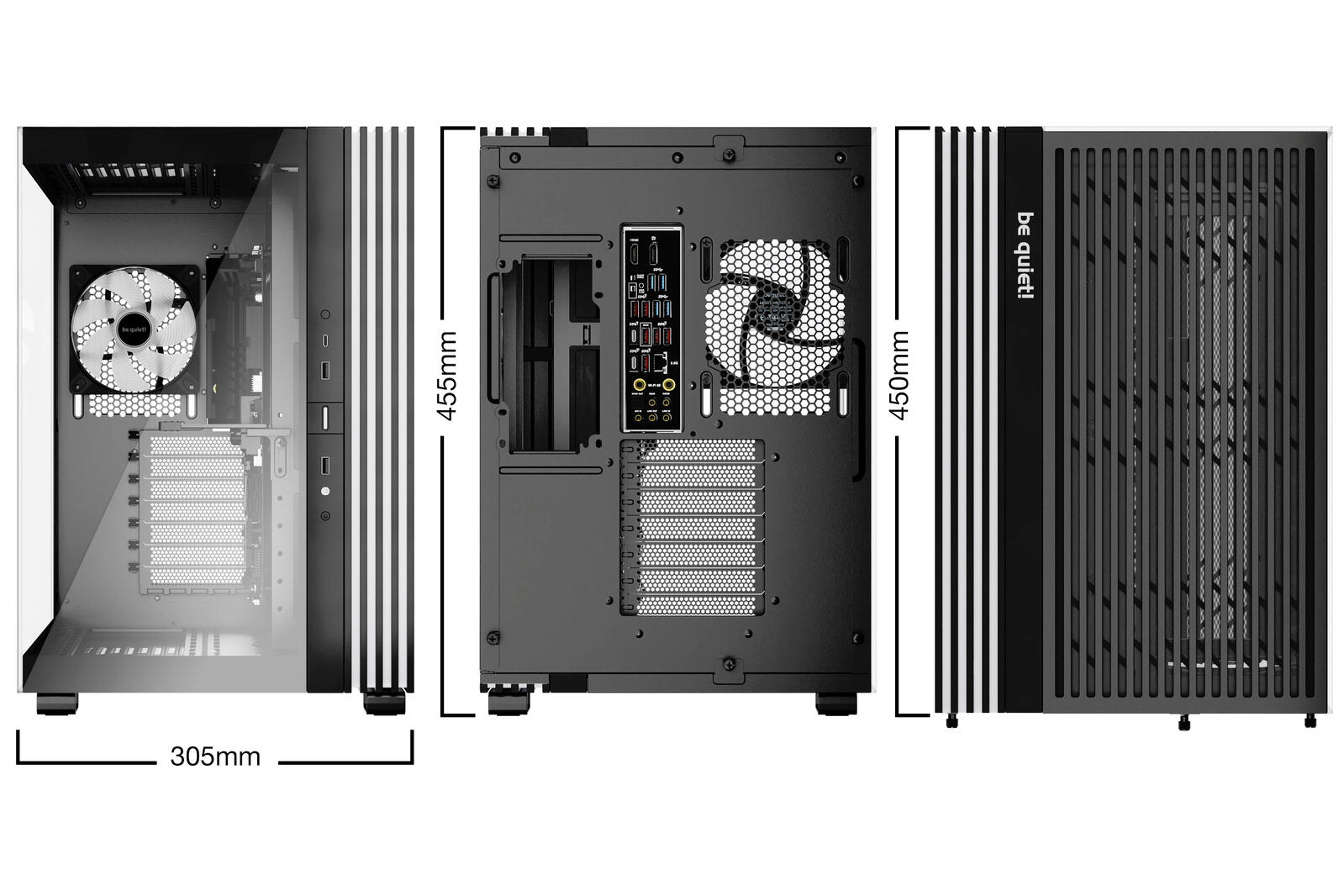 be quiet PC Gehäuse Light Base 600 LX ATX schwarz