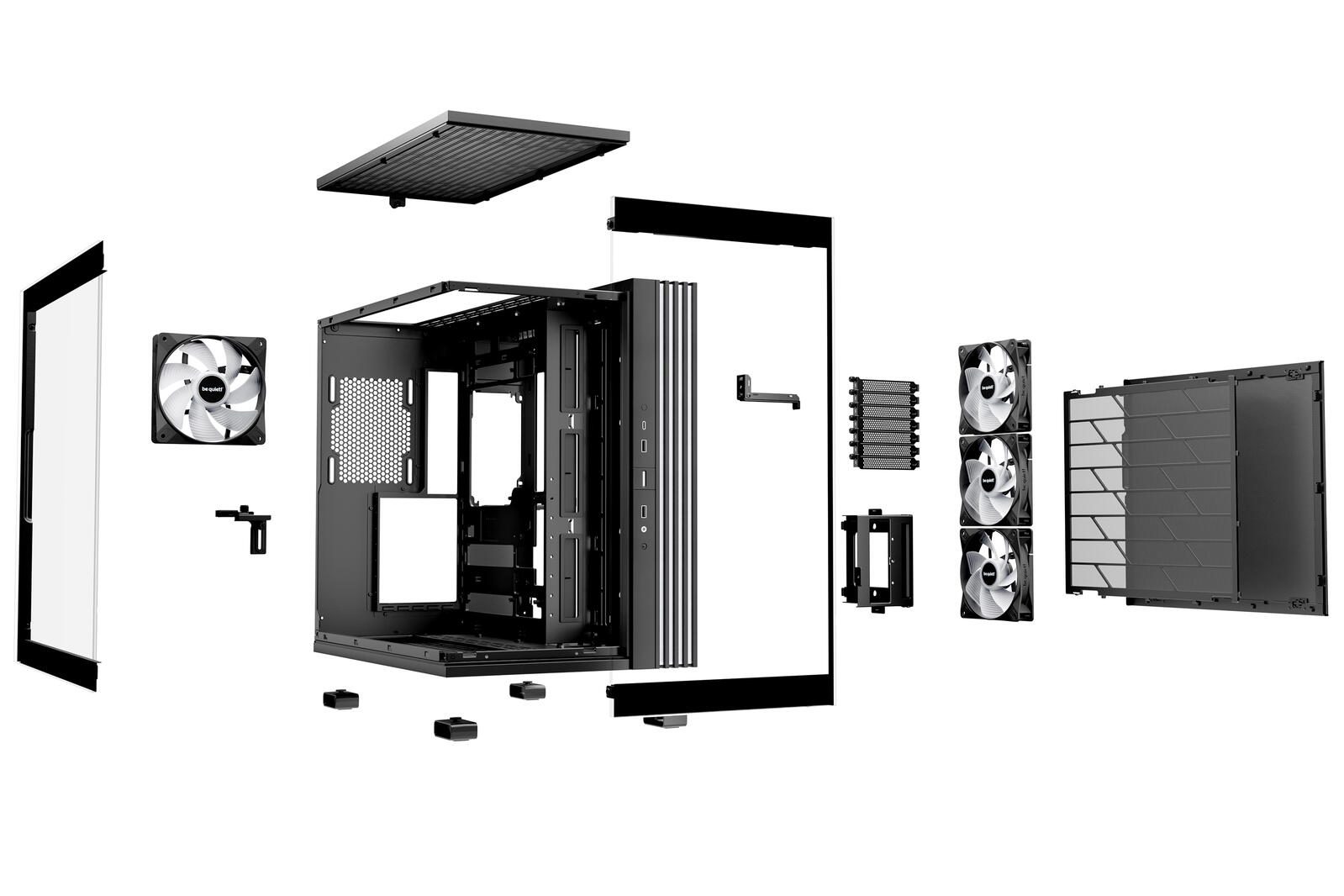 be quiet PC Gehäuse Light Base 600 LX ATX schwarz