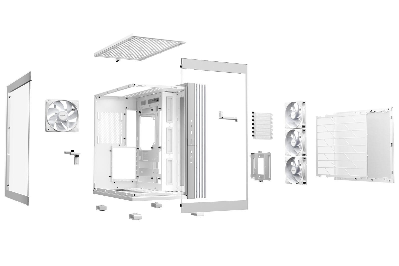 be quiet PC Gehäuse Light Base 600 LX ATX weiß