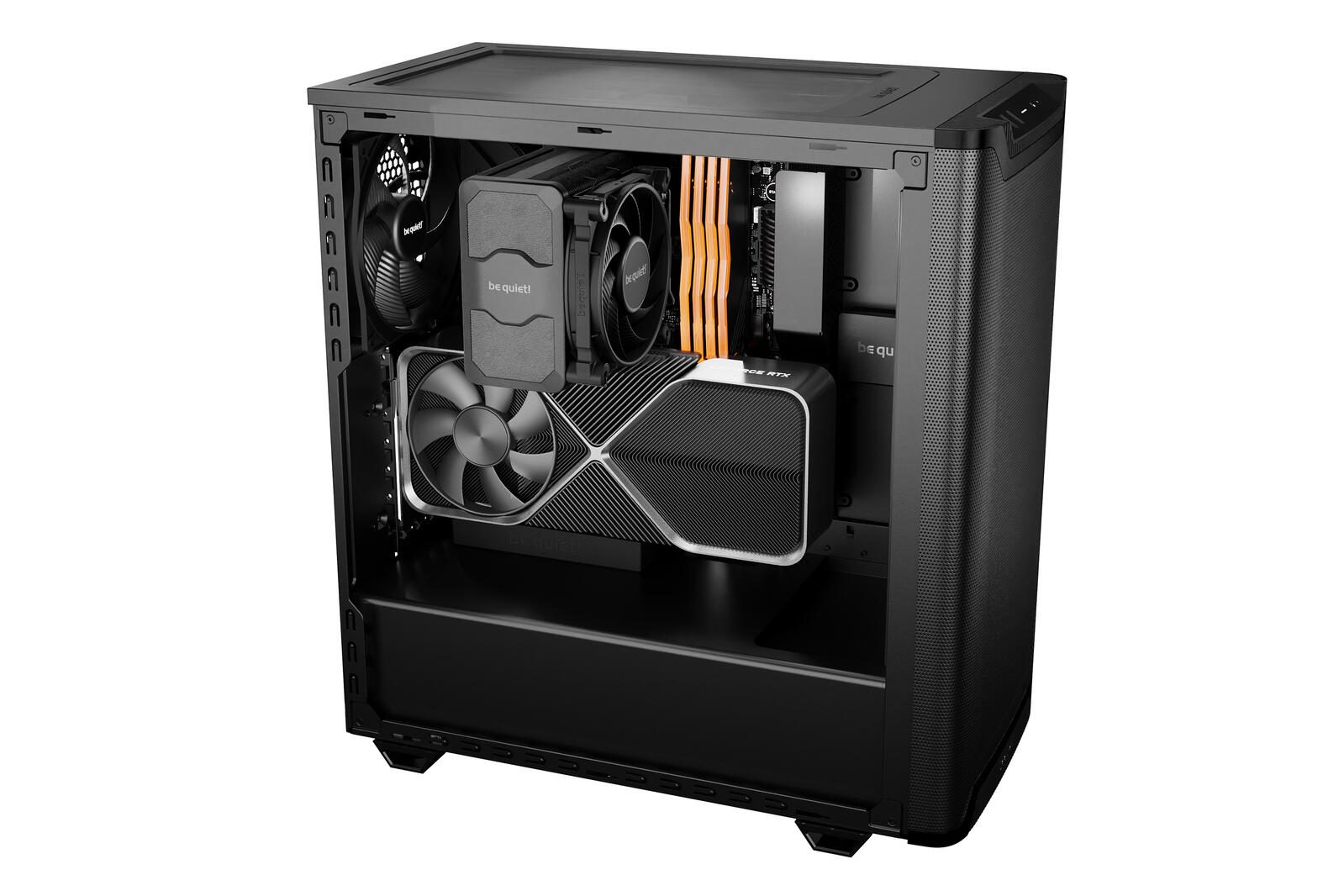 be quiet PC Gehäuse Pure Base 501 Airflow Window ATX schwarz