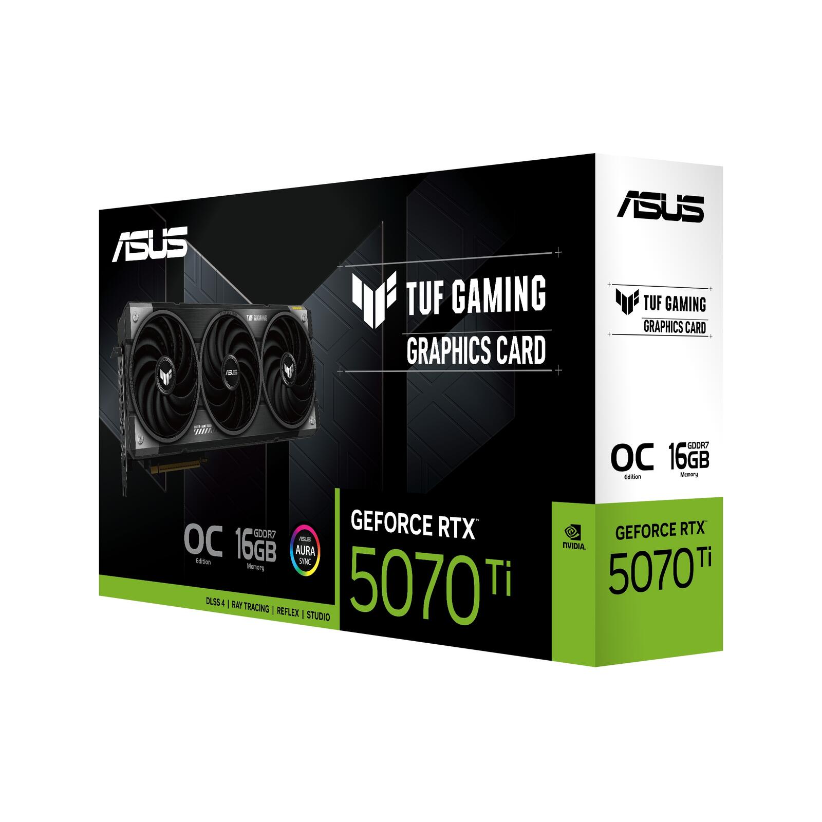 ASUS TUF Gaming GeForce RTX 5070 Ti 16GB GDDR7 OC Edition Gaming Grafikkarte