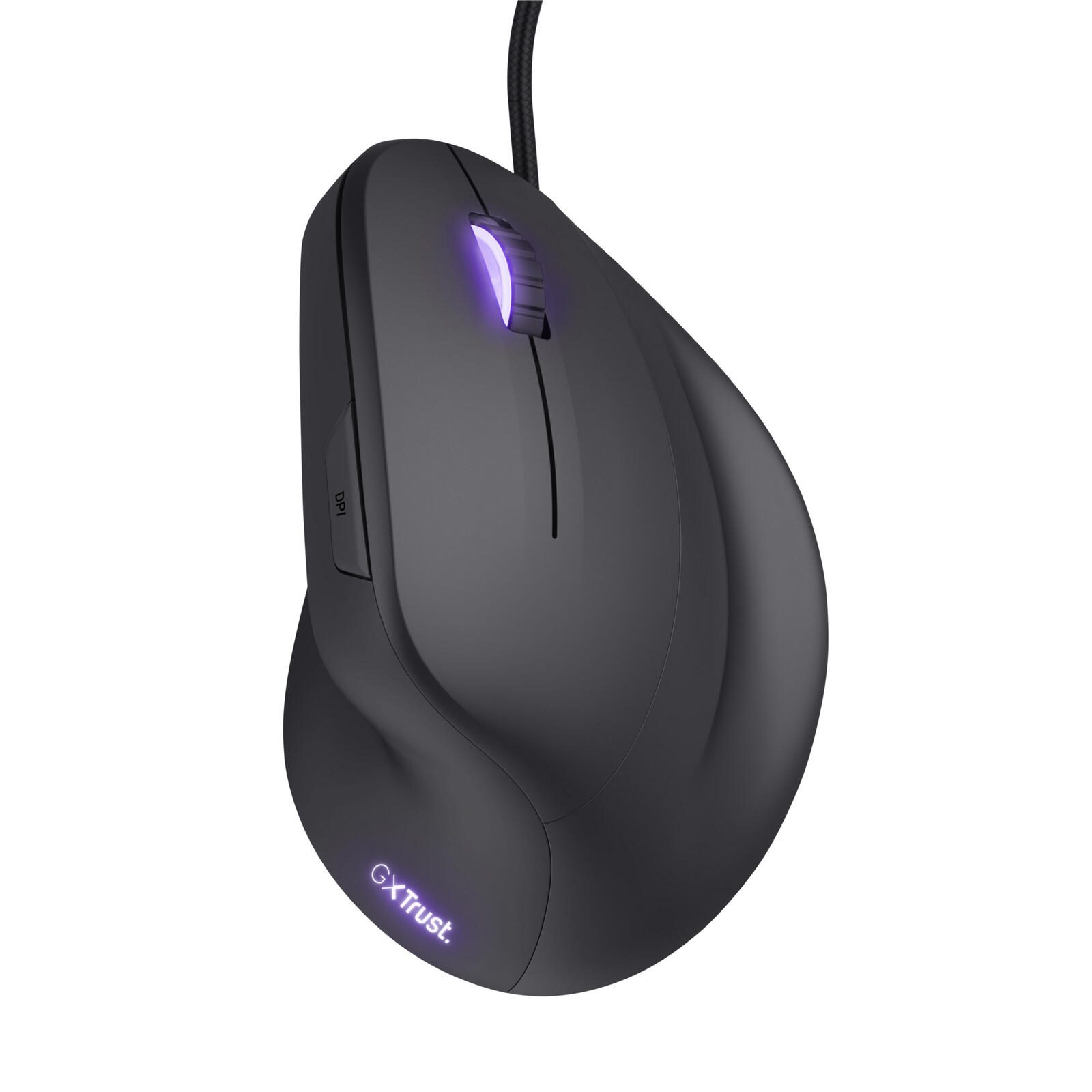 Trust Gaming GXT 144 Rexx Vertikale Gaming-Maus - Schwarz