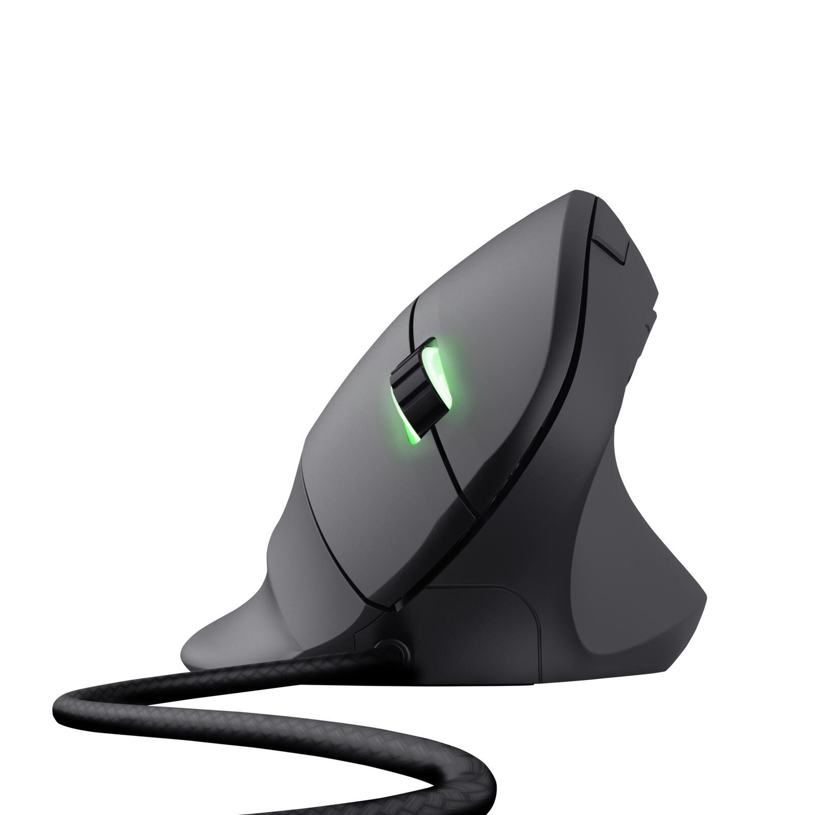Trust Gaming GXT 144 Rexx Vertikale Gaming-Maus - Schwarz
