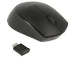 DeLOCK 12526 kabellose Maus - 2.4 GHz - Schwarz