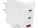 Aqiila® CHARGEBIRD 120W USB-A, 2x USB-C Ladeadapter W4, weiß