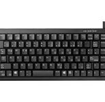 CHERRY Compact-Keyboard G84-4100 - Tastatur - Deutsch - Schwarz