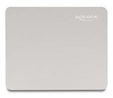 DeLOCK Mauspad - 220 x 180 mm, Glasbeschichtung - Greige
