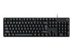 Logitech G G413 SE Tastatur Gaming USB QWERTY US International schwarz