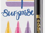 edding 1340 glitzer Brush-Pens Mehrfarbig 1.0 - 6.0 mm