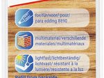 edding 8891 Bleistiftminen für Zimmermannsbleistift mit Druckmechanismus 2.0 - 5.0 mm grau