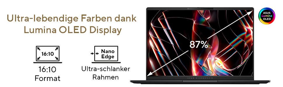 ASUS Vivobook S 14 M5406KA-QD037W AMD Ryzen AI 7 350 Notebook 35,6 cm (14")
