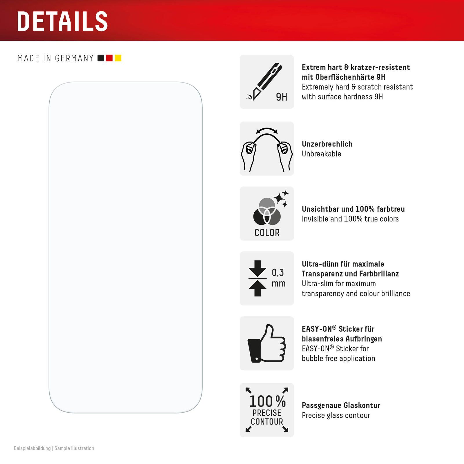 DISPLEX Smart Glass Apple iPhone 16 Pro Max