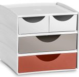 cep Schubladenbox TERRA NOVA weiß-sand-terracotta