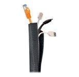 Hagor KSK-Rolle 50 Meter Schwarz - 35-85mm Kabelsocken Klettverschluss