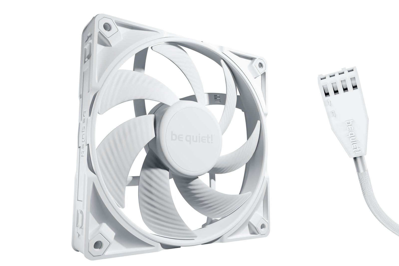be quiet Lüfter Silent Wings Pro 4 White 140mm PWM schwarz