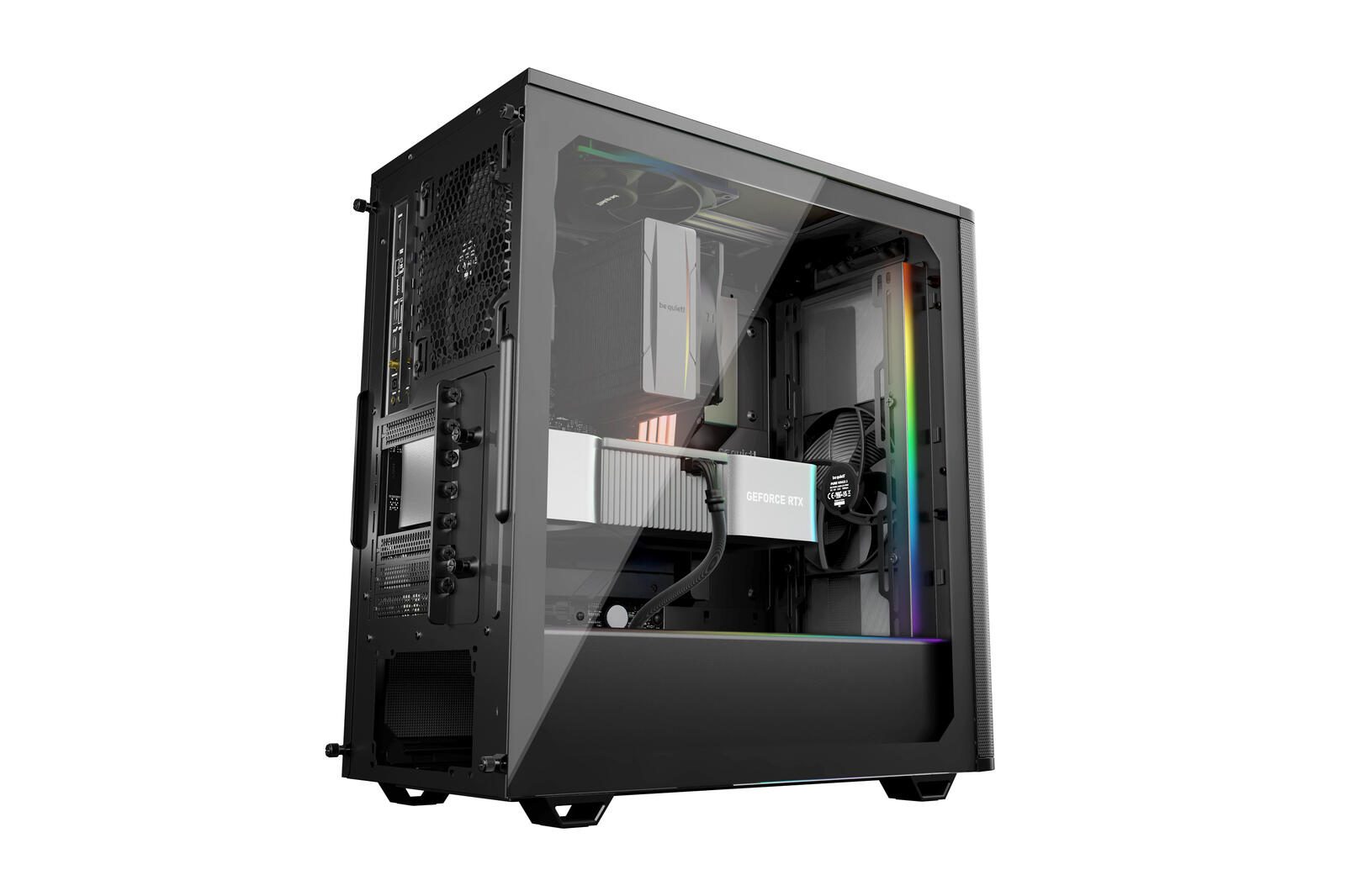 be quiet PC Gehäuse Pure Base 501 DX ATX schwarz