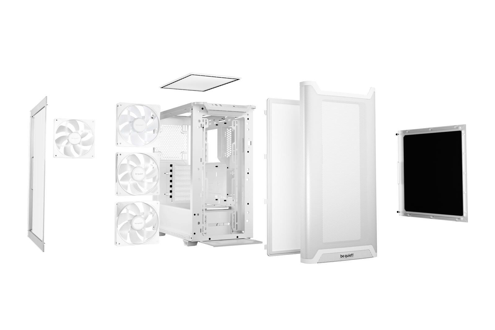 be quiet PC Gehäuse Pure Base 501 LX ATX weiß