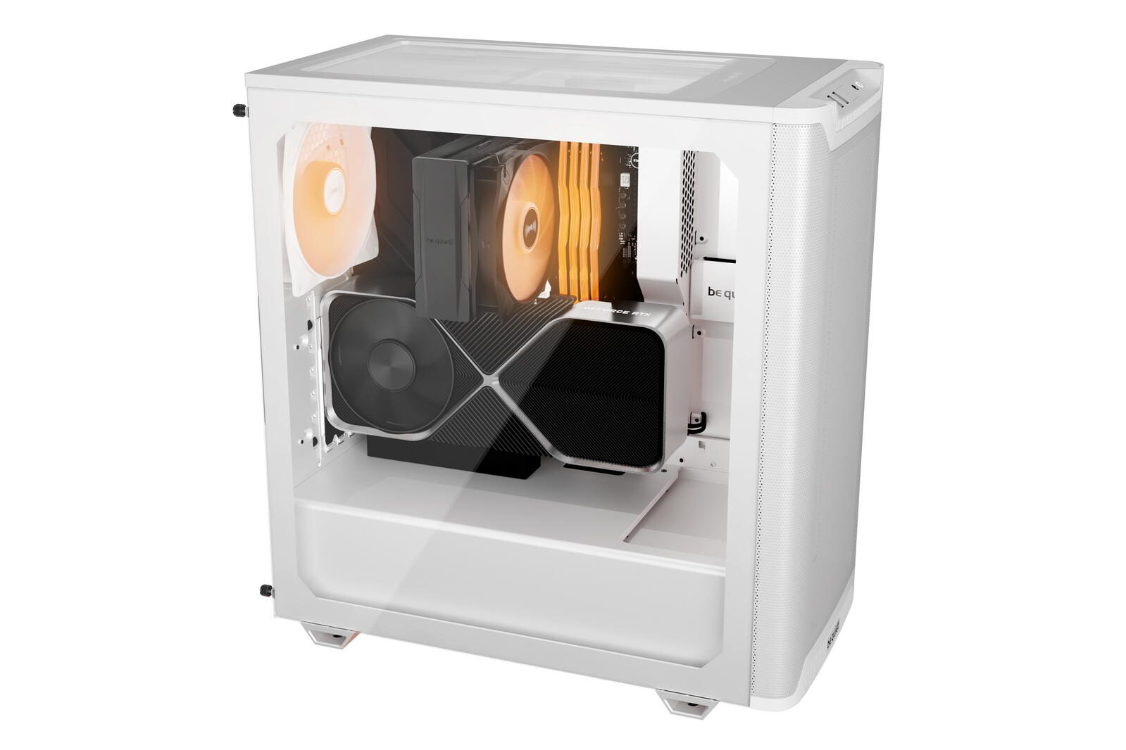 be quiet PC Gehäuse Pure Base 501 LX ATX weiß