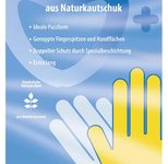 WUNDmed® unisex Gummihandschuhe Größe XL gelb 1 Paar