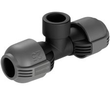 GARDENA Verlegerohrverbinder T-Stück 25 mm x 3/4 Zoll Innengewinde