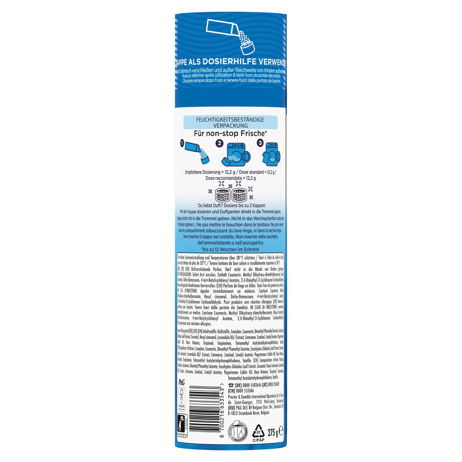 Lenor Aprilfrisch Wäscheparfüm 275 g